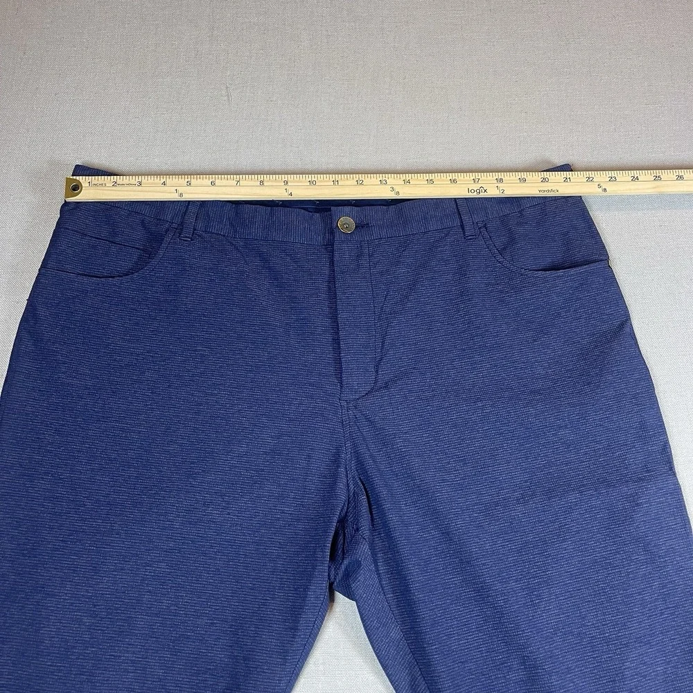 Tommy Bahama Pants Mens 44x30 Blue Bahama Coast Island Zone 5 Pocket Golf - Picture 12 of 15